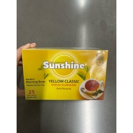 Yellow Sunshin Tea Black ซันไชน์ ชาดำ ชาผงชนิดซอง ตรายอดชา 25 ซอง