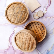 Bamboo Dimsum Klakat 18 cm Dimsum Container/