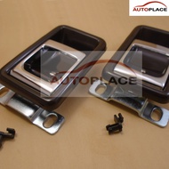 (Choose Side) Black Inner Handle HINO F18 Door F18 Plated With Lock Clip