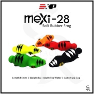EXP MEXI 28 Soft Rubber Frog Lure Bait Mini Croc Casting Haruan Toman Katak Tiruan Katak tiruan