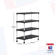 Toyogo 4219-4 Plastic Multipurpose Rack (4 Tier)