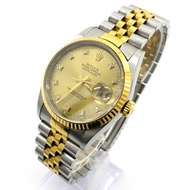 【Rolex勞力士】 Datejust 16233 黃金錶盤 10P鑲鑽 自動上鍊