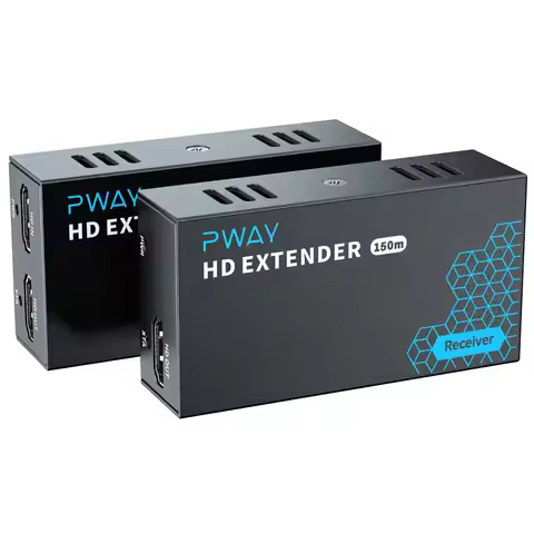 150M HDMI IP Extender Via RJ45 Ethernet Network Cat5e Cat 6 7 Cable Via Switch 1 Transmitter To Mult