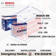 BOSCH SM MEGA POWER NS60S | 46B24RS CAR BATTERY
