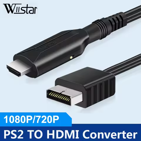 PS2 to HDMI Converter Adapter, PS2 to HDMI Cable PS2 to HDMI Support 1080P, Connecting a PS2 to a Mo