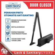 Door Closer Dekson Dekkson DCL 105 NHO NA BA Automatic Door Closer Silver Brown Color