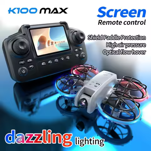 New K100 MAX Drone 8K 5KM Optical Flow Professional HD Dual Camera Obstacle Avoidance Aerial Photogr