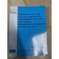 Contracts Act 1950 (Act 136), Contracts (Amendment) Act 1976 (Act A329) & Goverment Contracts Act 19