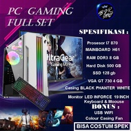 PC Komputer Gaming Fullset Murah Rakitan Pc Murah Pc Gaming Spek Dewa Komputer Gaming Fullset Lengka