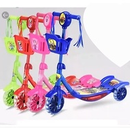 3-Wheel Basket Scooter,/ Scooter, Children's Scooter, 3-Wheel Seat