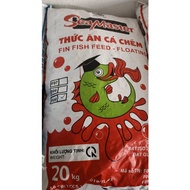 Seamaster F09 (+-16mm) SEGUNI 20KG High protein fish pellet, floating pellet, ssuai utk kelah, channa, predator fish