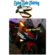 Rearview mirror for moge ninja 250 fi r15 cbr 150 cbr 250rr r25 folding rearview mirror bent
