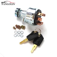 1pc 6 Plugs Ignition Switch w/ 2 Keys 7Y-3918  7Y3918 for CAT E320B 320B Excavator Repairing Parts w