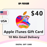 Apple 40 USD iTunes Gift Card US⚡USA iOS iTunes App Store Card Recharge⚡ Recharge Apple Card United 