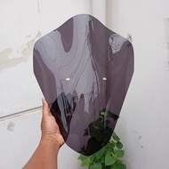 VISOR YAMAHA LEXI WINDSHIELD LEXI STANDAR BUBBLE SPORTY VISOR LEXI STANDAR BUBBLE JENONG FULL AKRILI