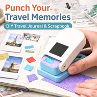 Cady Handmade Scrapbooking 1-inch 25mm Square Punch Craft Lever Punch Embossing Punch Mini Fancy Pun