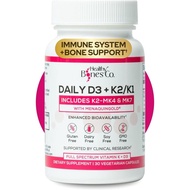 D3 K2 Spektrum Penuh D3 K2 2000 IU D3 + MK7 + MK4 + K1 Harian D3 K2 & K1 s Penyerapan Kalsium untuk 