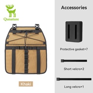 Qunature Bike Front Bag Extension Bracket Universal Adjustable Extendable Bike Bag Holder