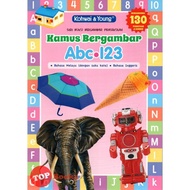 [TOPBOOKS Kohwai Kids] Siri Buku Bergambar Prasekolah Kamus Bergambar Abc 123