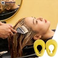 HUAIHAO 2pcs/set Profession Salon Hair Dye Hairdressing Ear Covers Earmuffs Silicone Hair Dyeing Ear