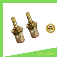 Cartridge Replacement Faucet Valve Quarter Turn 1/4 For Kitchen Tap Faucet Brass