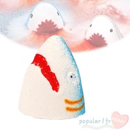 POPULARFR Shark Bath Bomb, Adorable Color Sea Animal Bubble Bath Bombs Jaws Bath Bomb, Easy to Clean