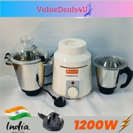 SURUCHI Commercial 1200W  Mixer Grinder Blender Malaysia Plug Stainless Steel 1.2L 2.2L Jar