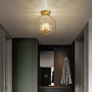 Crystal Aisle Light Corridor Light, New Creative Cloakroom Entrance Light, Balcony Light Ceiling Lig