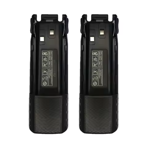 7.4V 3800mAh BAOFENG Walkie Talkie UV-82 Long Rechargeable Battery Support USB TYPE-C Charging For B