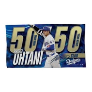 Wincraft OHTANI 大谷翔平 洛杉磯 道奇 50轟 / 50盜 紀念毛巾