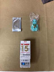 Bearbrick 100% 招財貓 夜光 藍色
