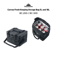 CAMPINGMOON Food Preservation Canvas Storage Cooler Bag 5L and 18L BC-200 / BC-300