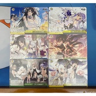 Compilation of weiss schwarz Azur lane cards C; U; CR