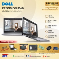 Dell Precision 3510 3530 3541 3550 3560 7530 | i5/i7-6th-11th Gen | 8/16/32GB RAM | 256/512GB SSD | 