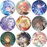 Game Honkai Star Rail AMPHOREUS Aglaea Tribios Mydei Castorice Anaxa Cosplay COSTUME Badge Pin SPTE 