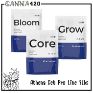 Athena Set Pro line (Grow-Core-Bloom) ขนาด 2 lbs สำหรับทำใบ ทำดอก และสารอาหารพื้นฐาน ปุ๋ยนอก ปุ๋ยUSA แท้