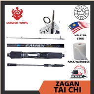 SAMURAI - ZEN ZAGAN ZEN X EA TAICHI EXTREMELY TUNED FISHING ROD JORAN PANCING TAHAN LASAK 100% ORIGI