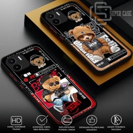 HP XIAOMI REDMI A1 A2 2022 BEAR Motif Hardcase Softcase Anti-Fungus & Durable Silicone for Mobile Ph