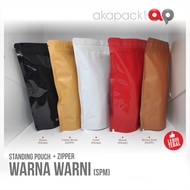 Selling Colorful Ziplock Metalize Standing Pouch Packaging - SPM 16x24