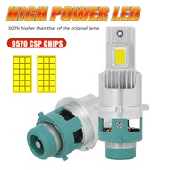 D2S D4S d2r d4r LED Headlights 1:1 LED To HID CANBUS Plug & Play Easy Install Cars Lighting Bulbs Gl