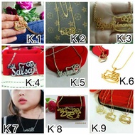 Beautiful hello kitty Name Necklace
