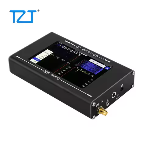 TZT HAMGEEK SDR Dreamkit V2D 100KHz-2800MHz All Band Radio Portable Radio Receiver with 5.3MHz Bandw