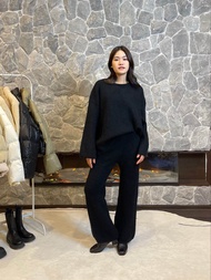 พร้อมส่ง SAC.BKK เซ็ทไหมพรมกางเกง เซ็ทแอร์พอร์ต ใส่ขึ้นเครื่อง รุ่น AIRPORT TROUSERS SET