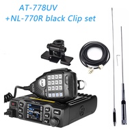 AT-778UV VFDRT AnyTone II เครื่องวิทยุเคลื่อนที่พกพาตัวรับสัญญาณความถี่คู่ VHF 136-174 UHF 400-480MH