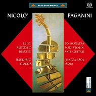 帕格尼尼: 小提琴與吉他奏鳴曲 I (2SACD)