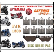 YAMAHA DISC BRAKE PADS FJR 1300 14-19  FJR 1300 AE 06-09 FJR 1300 A 14-16 FJR 1300 AS 14-16 BEST QUA