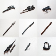 New Product 1/18 Special Forces 12cm Movable Figure Accessories Weapon Warehouse Series (M) DWIN