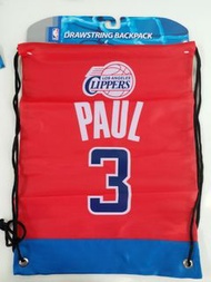 USA NBA basketball star losAngeles clippers Chris Paul sport equipment backpack drawstring bags 美國籃球