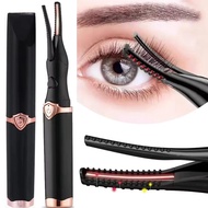 Electric mini eyelash curler 10S fast heating eyelash curler 24H long-lasting shaping eyelash curler