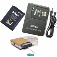 Suitable for Nikon S8100 S8200 S9050 S9100 S9200 Digital Camera Battery+Charger EL12